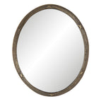 Mirror 22x27 cm Brown Plastic Large Mirror