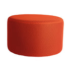 Retro Mesh Round Ottoman