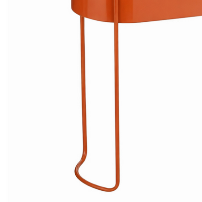 Plantenbak Moritz 55x24x65 cm ijzer rood