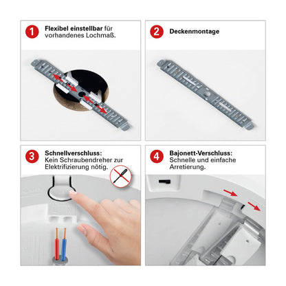 LED -plafondlicht "bonus" Ø: 17 cm