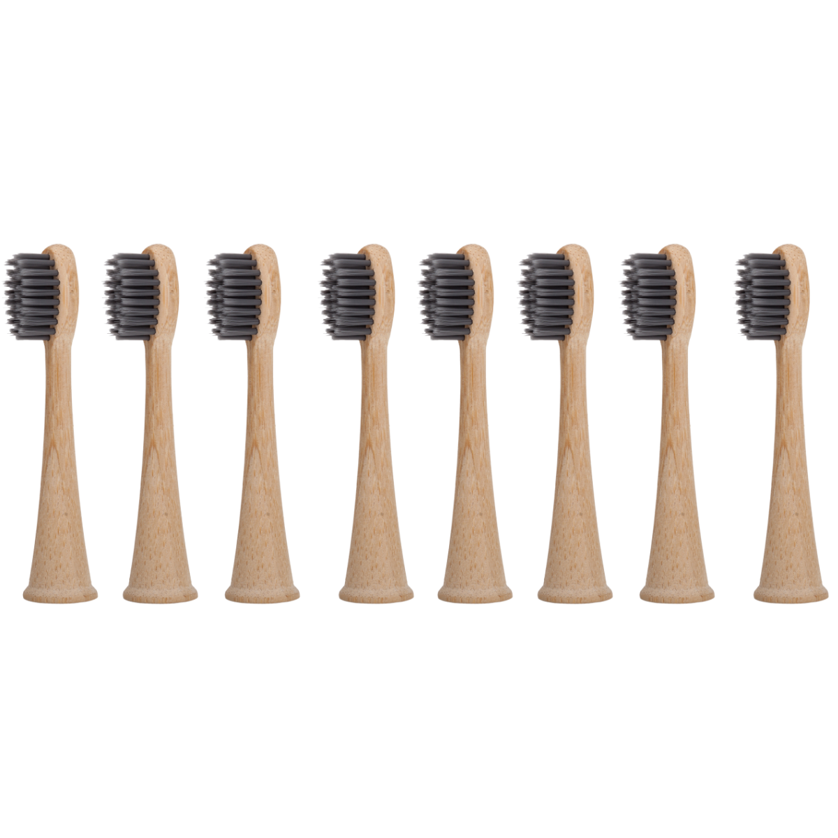 Sonicare opzetborstels 8 stuks bamboe houtskool