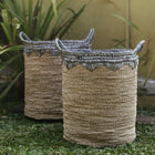 Wasmand zeegras 35/40 cm diameter
