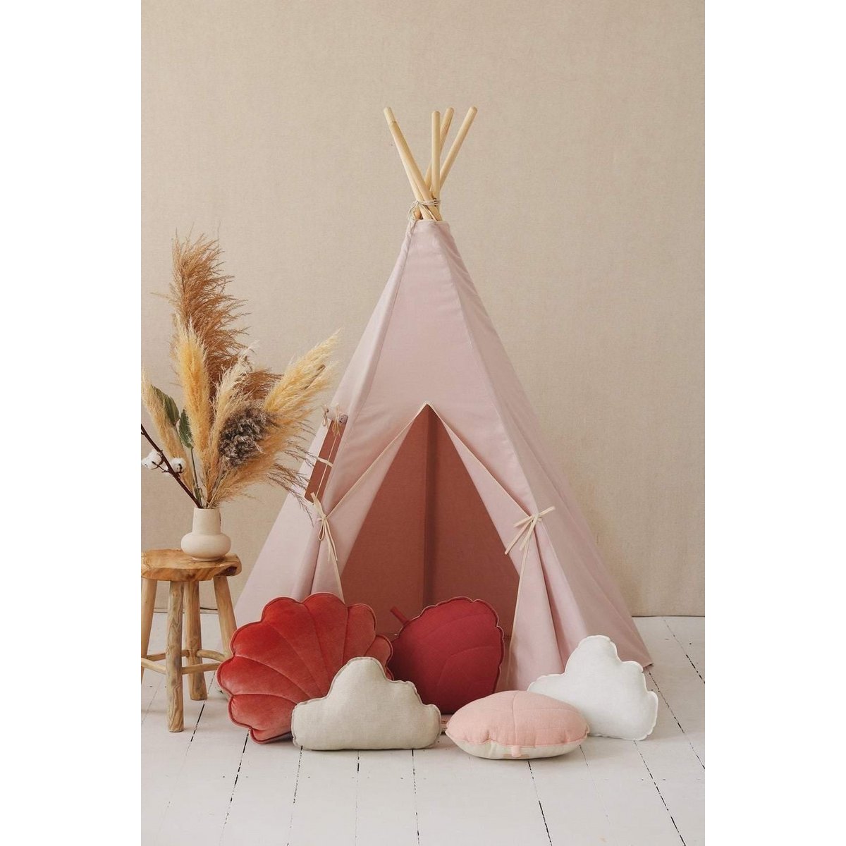 Tipi tent roze kindertent