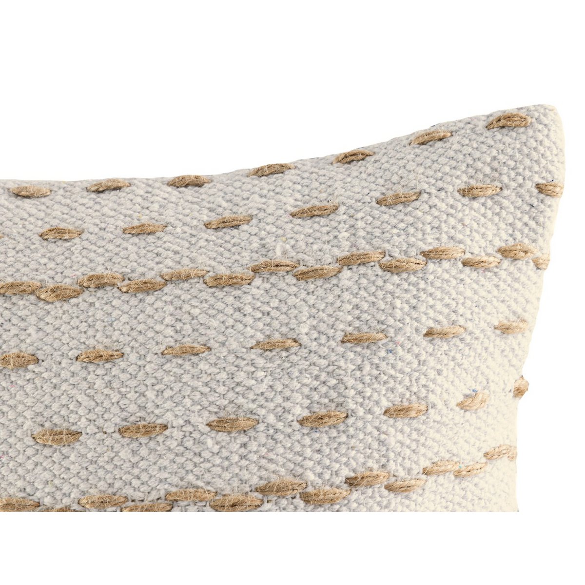 Bankkussen 40x40cm Set Van 12 PU Sierkussens Katoen Jute