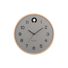 Wall Clock Natural Cuckoo