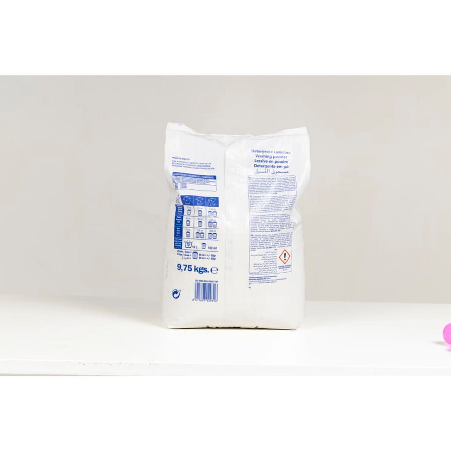 Waspoeder voor 150 wasbeurten 9,75 kg wit