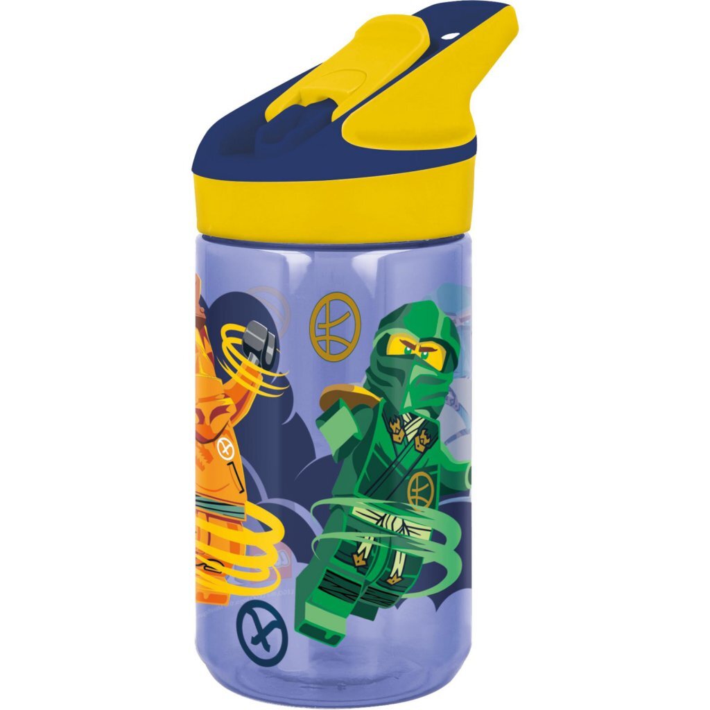 Lego Ninjago Drinkfles 480 Ml Geel/Paars