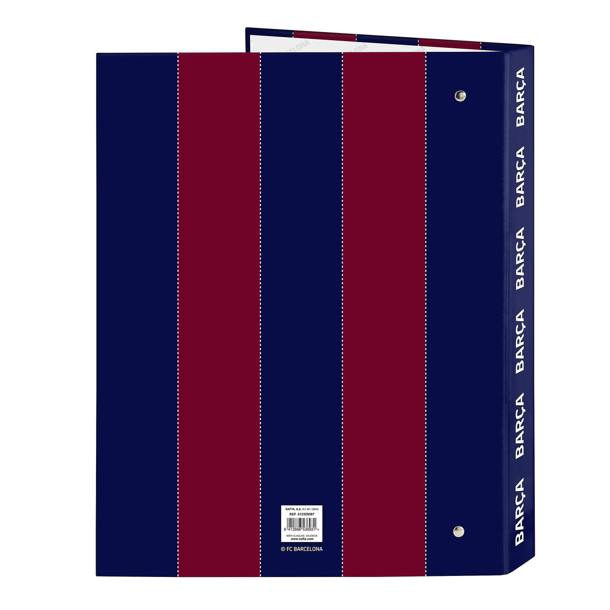 F.c. Barcelona Ringmap F.c. Barcelona Rood Marineblauw A4 26.5 X 33 X 4 Cm