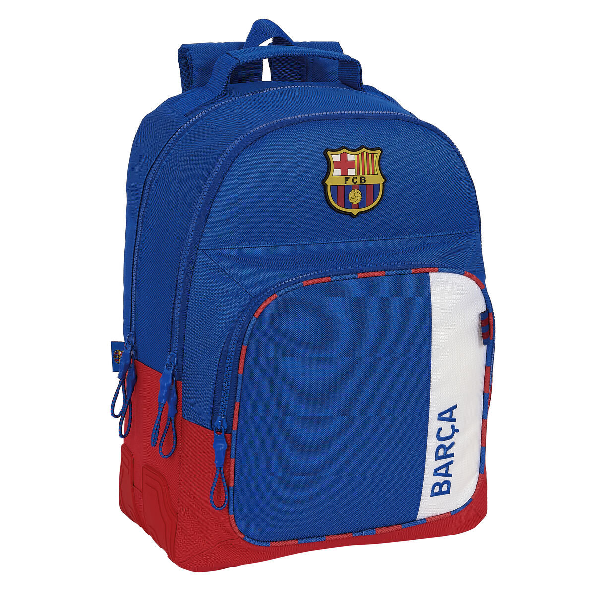 F.c. Barcelona Schoolrugzak F.c. Barcelona Blauw Kastanjebruin 32 X 42 X 15 Cm