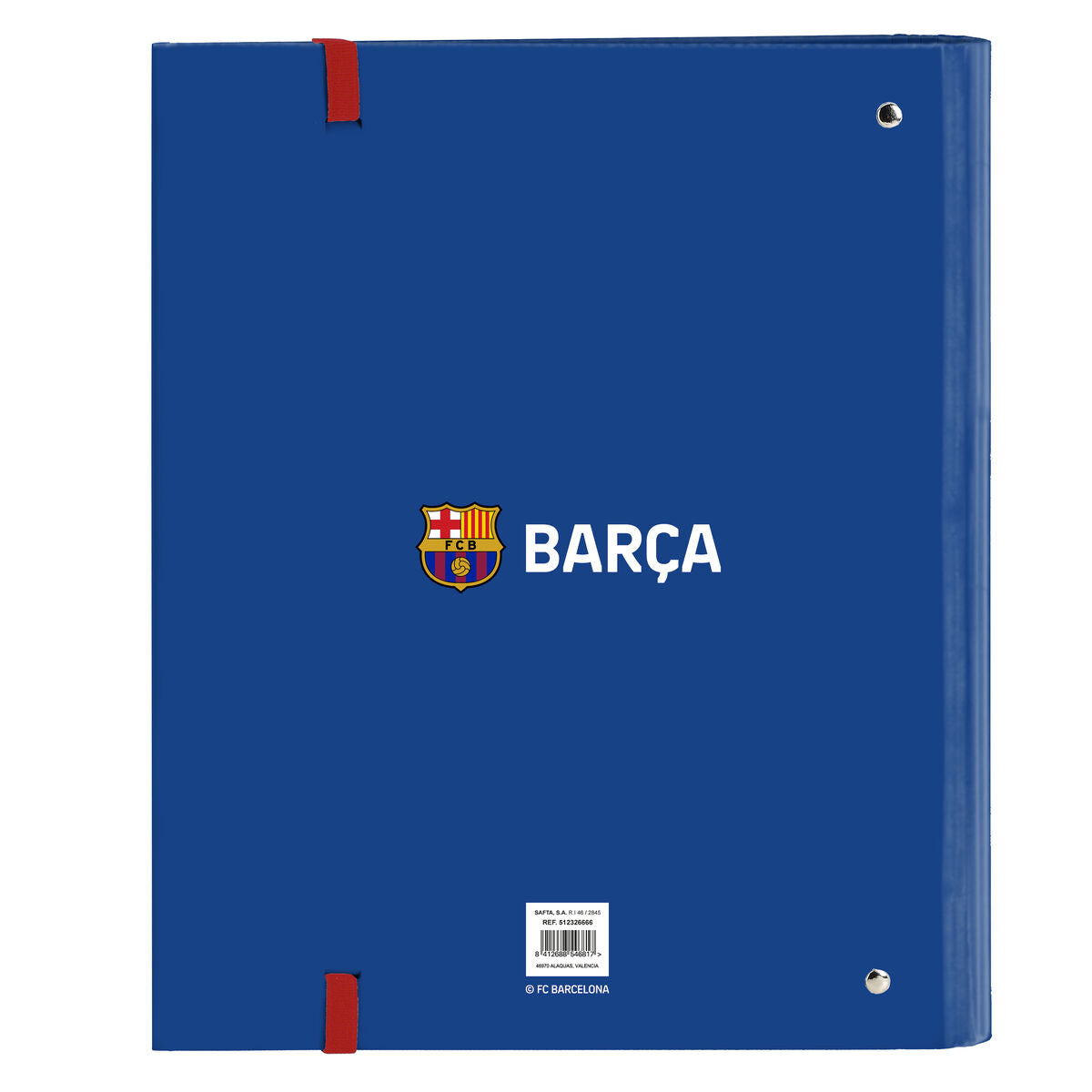 F.c. Barcelona Ringmap F.c. Barcelona Blauw Kastanjebruin 27 X 32 X 3.5 Cm