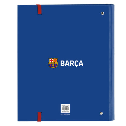 F.c. Barcelona Ringmap F.c. Barcelona Blauw Kastanjebruin 27 X 32 X 3.5 Cm