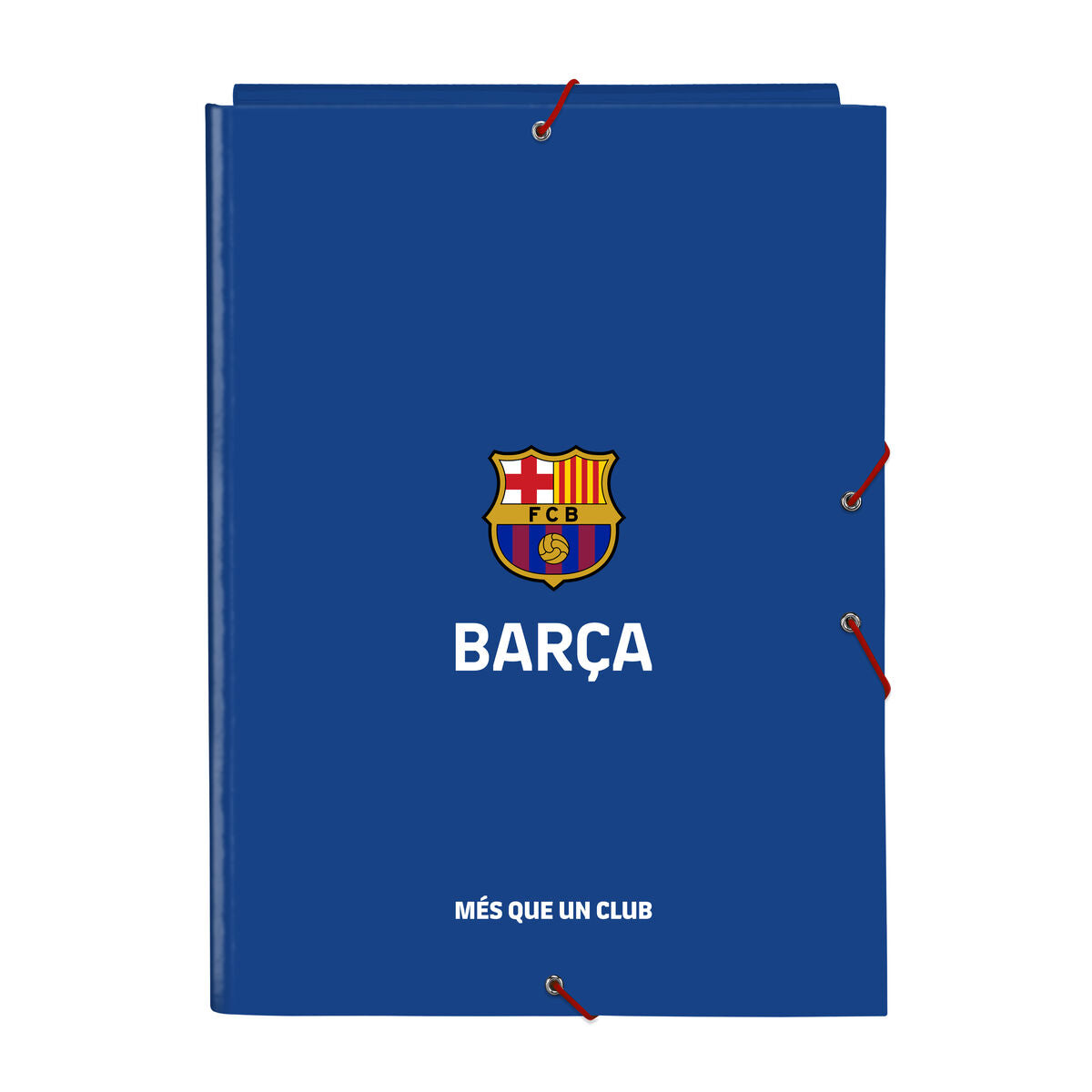 F.c. Barcelona Map F.c. Barcelona Blauw Kastanjebruin A4