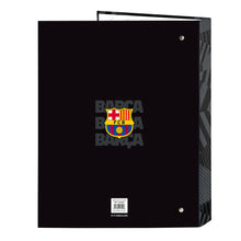 F.c. Barcelona Ringmap F.c. Barcelona Black Zwart A4 26.5 X 33 X 4 Cm