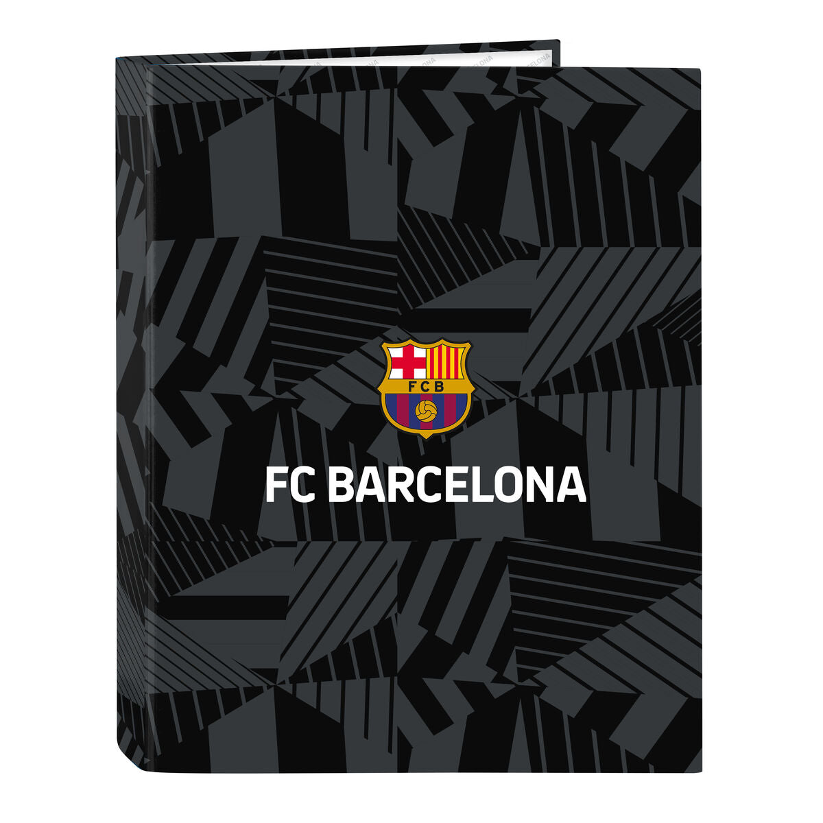 F.c. Barcelona Ringmap F.c. Barcelona Black Zwart A4 26.5 X 33 X 4 Cm