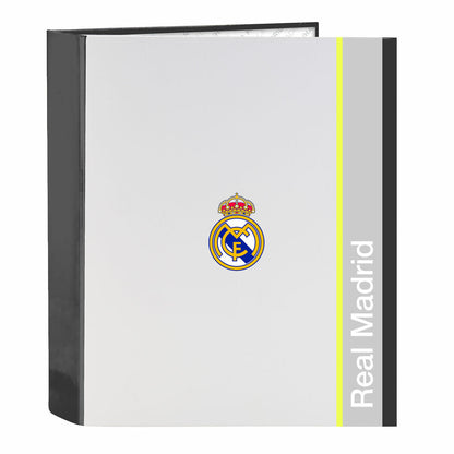 Real Madrid C.f. Ringmap Real Madrid C.f. Wit A4 27 X 33 X 6 Cm