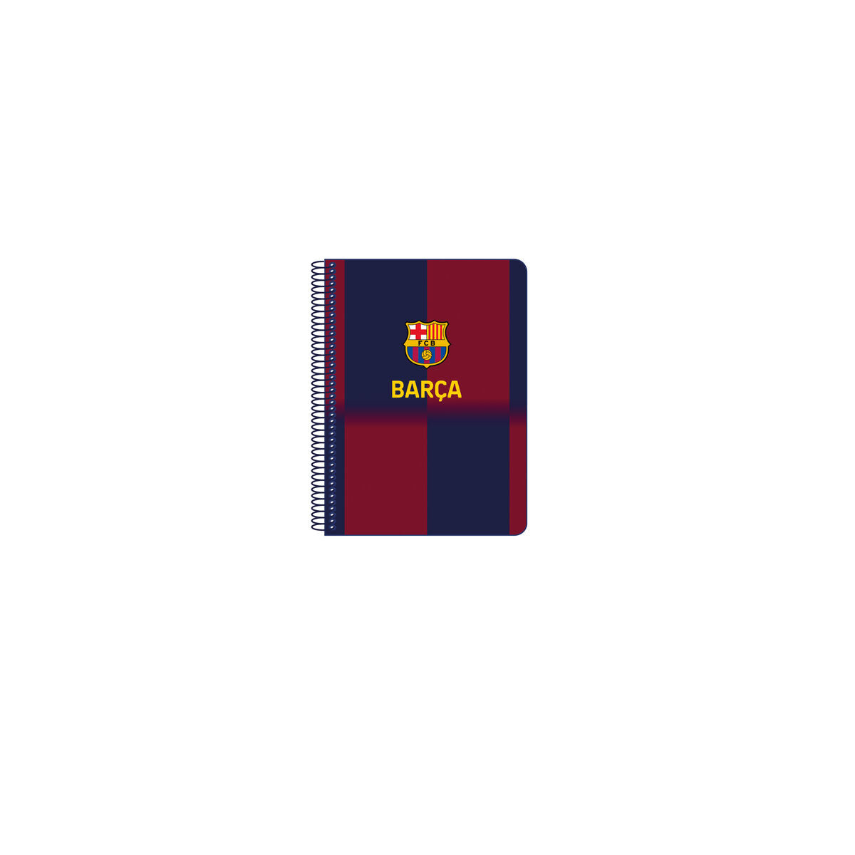 F.c. Barcelona Notitieboekje F.c. Barcelona Blauw Kastanjebruin A5 80 Lakens