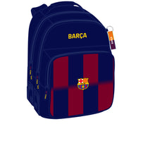 F.c. Barcelona Schoolrugzak F.c. Barcelona Blauw Kastanjebruin 32 X 42 X 15 Cm