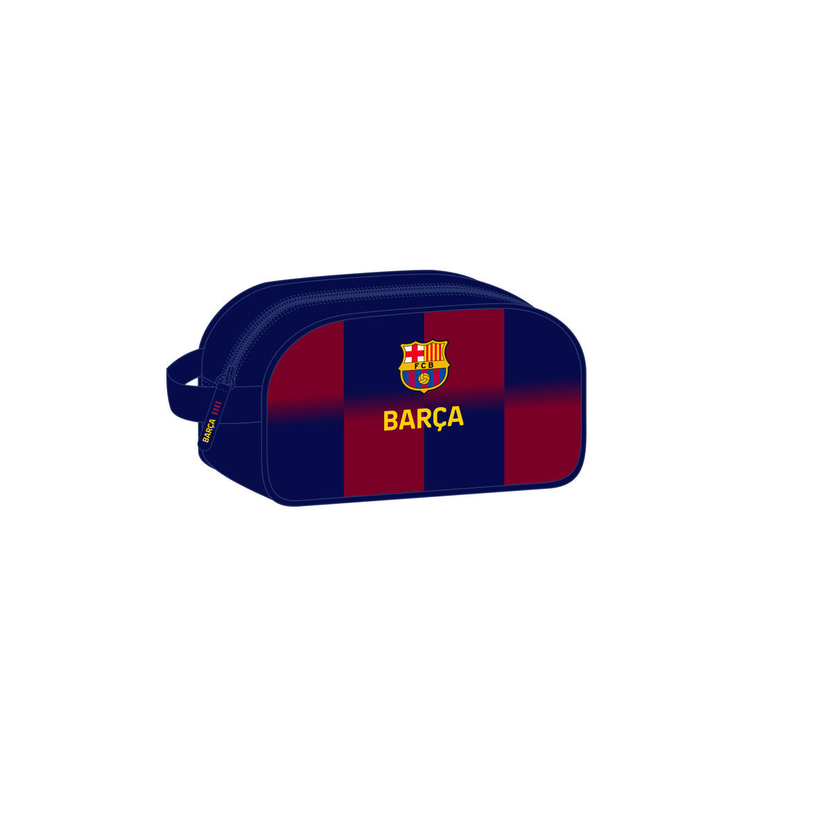 F.c. Barcelona Reistasje F.c. Barcelona Blauw Kastanjebruin Sportief 26 X 15 X 12 Cm