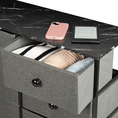 Max Home Ladenkast Max Home Grijs Marmer 80 X 62 X 30 Cm