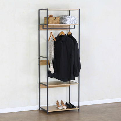 Max Home Kast Max Home Staal Melamine Spaanderplaat 60 X 175 X 40 Cm