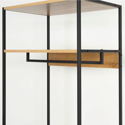 Max Home Kast Max Home Stof Staal Melamine Spaanderplaat 60 X 175 X 40 Cm