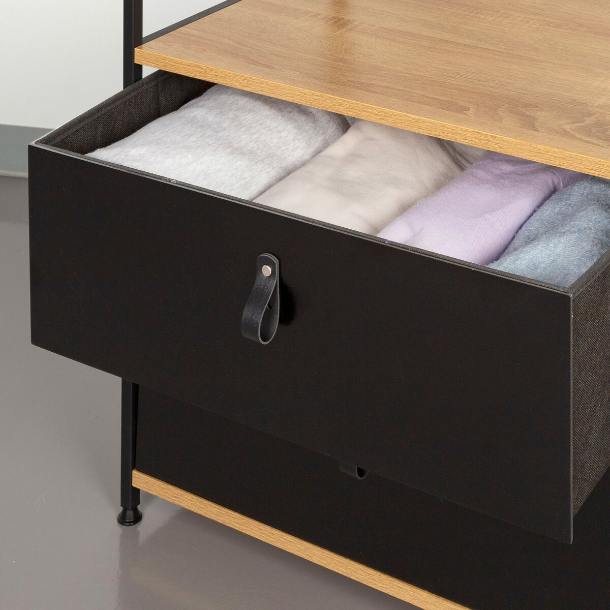 Max Home Kast Max Home Stof Staal Melamine Spaanderplaat 60 X 175 X 40 Cm