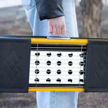 Aktive Barbecue Draagbare Aktive Staal 89 X 32 X 22 Cm Geel