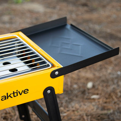 Aktive Barbecue Draagbare Aktive Staal 89 X 32 X 22 Cm Geel