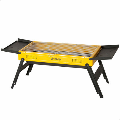 Aktive Barbecue Draagbare Aktive Staal 89 X 33 X 33 Cm Geel
