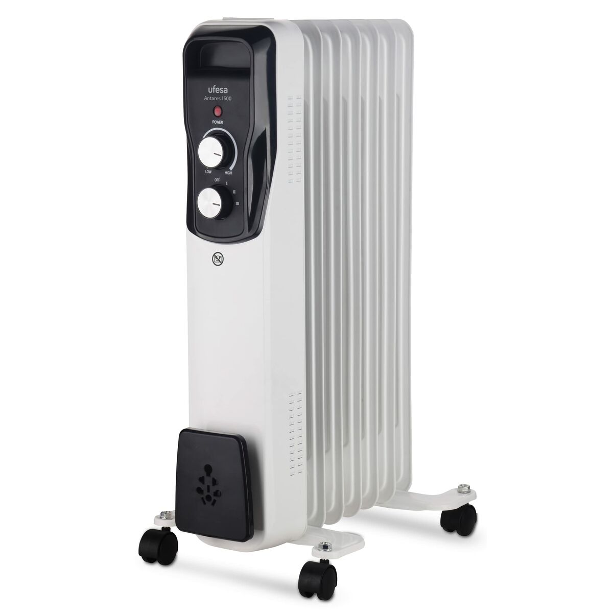Ufesa Verwarming Ufesa Antares Wit 1500 W Met Wieltjes
