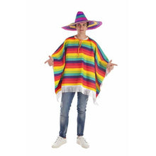 Bigbuy Carnival Kostuums Voor Volwassenen Arcoiris Poncho L