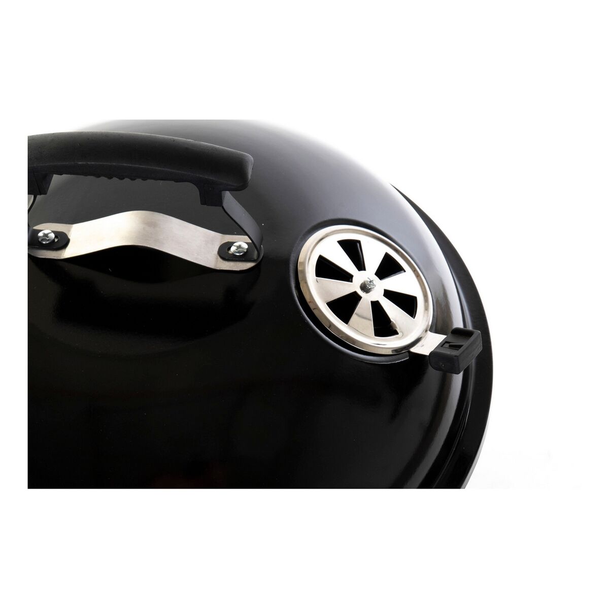 Dkd Home Decor Houtskoolbarbecue Met Deksel En Wielen Dkd Home Decor Zwart Metaal Plastic Rechthoekig 52,4 X 59 X 91,6 Cm