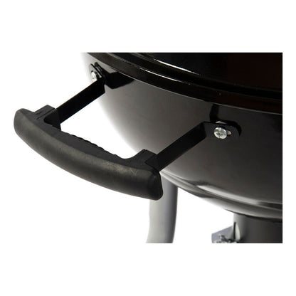 Dkd Home Decor Houtskoolbarbecue Met Deksel En Wielen Dkd Home Decor Zwart Metaal Plastic Rechthoekig 52,4 X 59 X 91,6 Cm