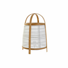 Dkd Home Decor Bureaulamp Dkd Home Decor Wit Natuurlijk Bamboe 40 W 220 V 32 X 32 X 45,5 Cm