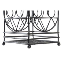 Dkd Home Decor Bestek Afdruiper Dkd Home Decor Zwart Metaal Geometrisch 12 X 12 X 20 Cm