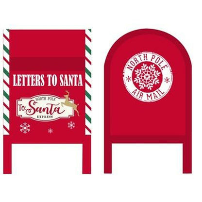 Dkd Home Decor Brievenbus Dkd Home Decor Wit Rood Metaal 29 X 24 X 52 Cm