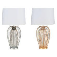 Dkd Home Decor Bureaulamp Dkd Home Decor Metaal Wit 220 V 35 X 35 X 63 Cm 50 W (2 Stuks)