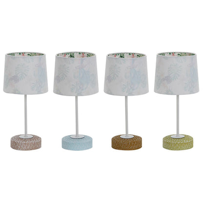 Dkd Home Decor Bureaulamp Dkd Home Decor Keramisch 16 X 16 X 33 Cm Multicolour 220 V 25 W 4 Onderdelen