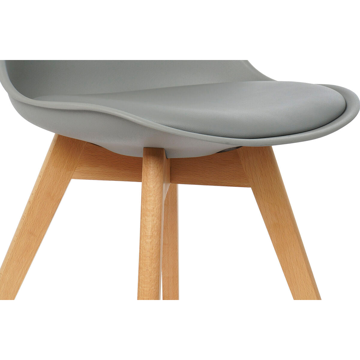 Dkd Home Decor Stoel Dkd Home Decor Bruin Grijs Natuurlijk Schuim Polypropyleen Beukenhout Polyurethaan 48 X 55 X 83 Cm