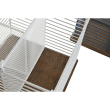 Dkd Home Decor Bestekmand Dkd Home Decor Blauw Wit Metaal Rubberwood 18 X 18 X 15 Cm (2 Stuks)