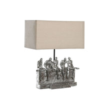 Dkd Home Decor Bureaulamp Dkd Home Decor 36 X 21,5 X 43 Cm Zilverkleurig Beige Metaal Hars 220 V 50 W