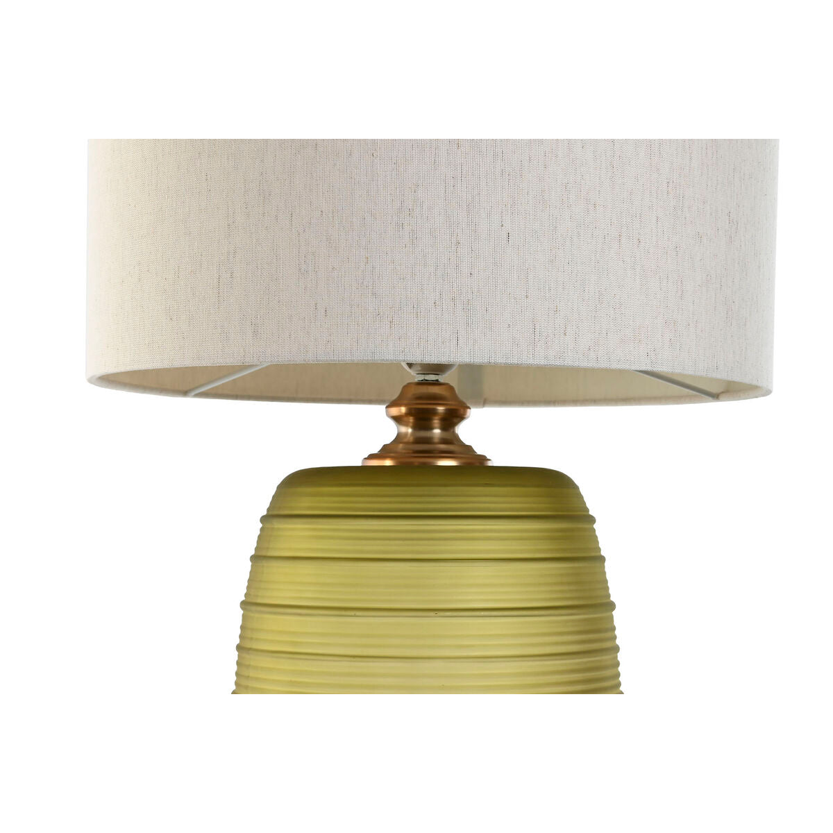 Home Esprit Bureaulamp Home Esprit Groen Beige Gouden Kristal 50 W 220 V 38 X 38 X 57 Cm
