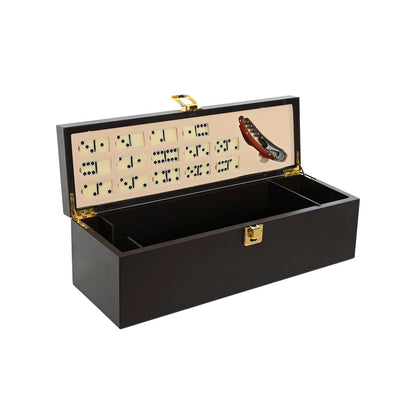 Home Esprit Set Van Wijn Accessoires Home Esprit Bruin Hout Mdf 36 X 11 X 12 Cm