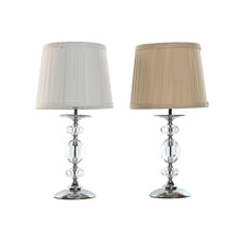 Home Esprit Bureaulamp Home Esprit Wit Beige Metaal 25 W 220 V 22 X 22 X 45 Cm (2 Stuks)