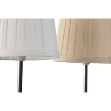 Home Esprit Bureaulamp Home Esprit Wit Beige Metaal Porselein 20 W 220 V 17,5 X 17,5 X 35 Cm (2 Stuks)