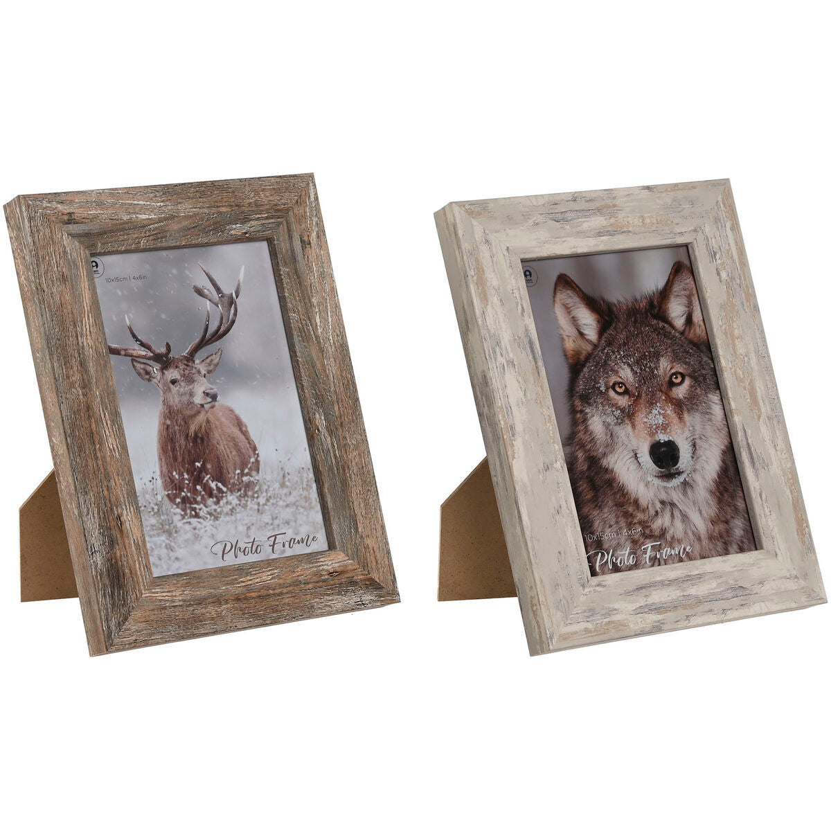 Home Esprit Fotolijsten Home Esprit Wit Natuurlijk Kristal Polyestyreen Scandinavisch 14,5 X 2 X 20 Cm (2 Stuks)