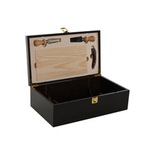 Home Esprit Set Van Wijn Accessoires Home Esprit Donkerbruin Hout Mdf 36 X 21 X 12 Cm
