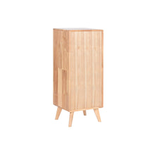 Home Esprit Ladenkast Home Esprit Natuurlijk Metaal Rubberwood 40 X 30 X 78 Cm