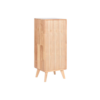 Home Esprit Ladenkast Home Esprit Natuurlijk Metaal Rubberwood 40 X 30 X 78 Cm