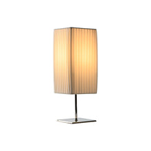 Home Esprit Bureaulamp Home Esprit Wit Zilverkleurig Polyethyleen Ijzer 50 W 220 V 15 X 15 X 43 Cm